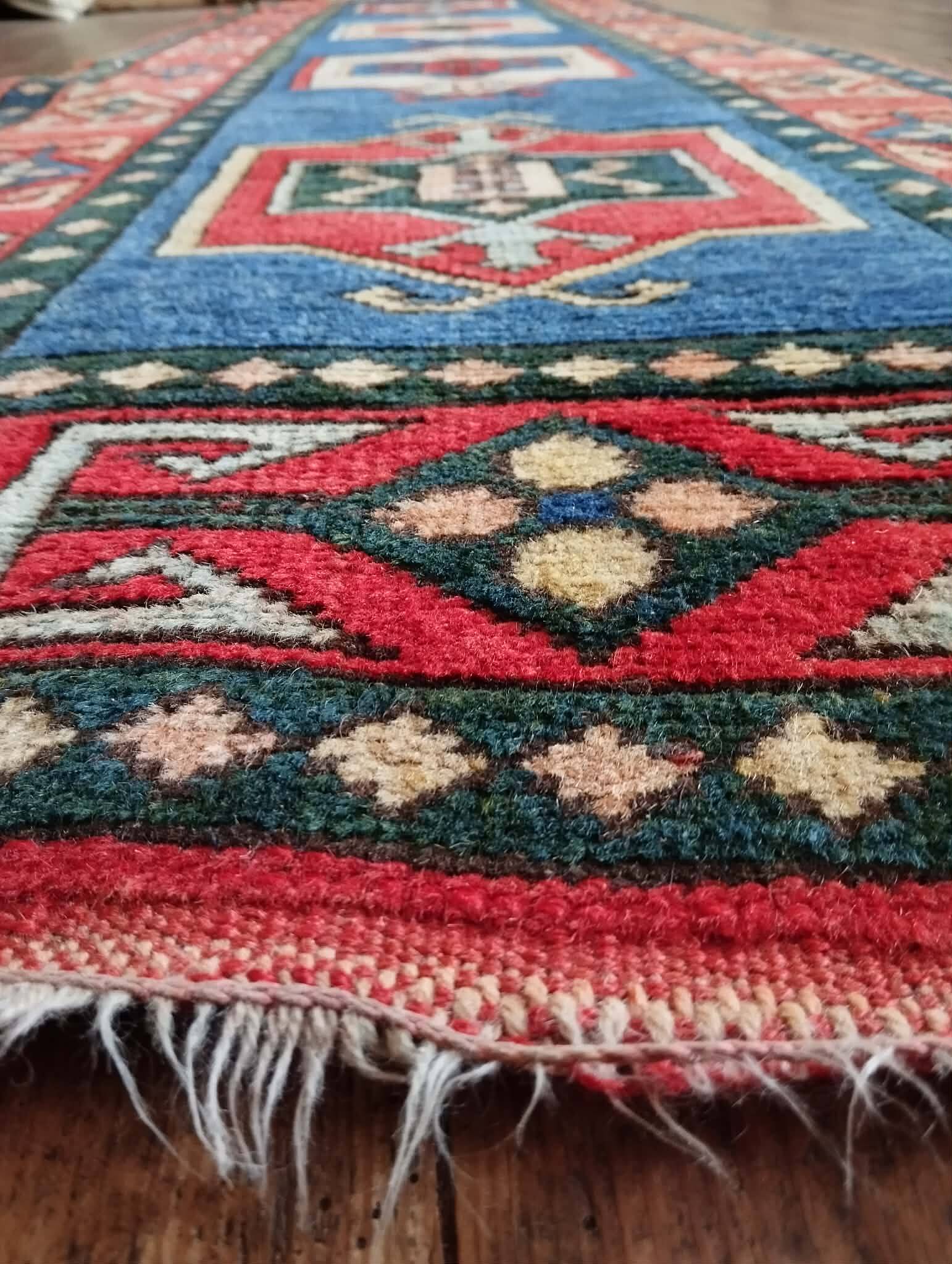 Handmade hallway carpet Konya 268x79cm