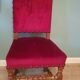Chaise style Louis XIII