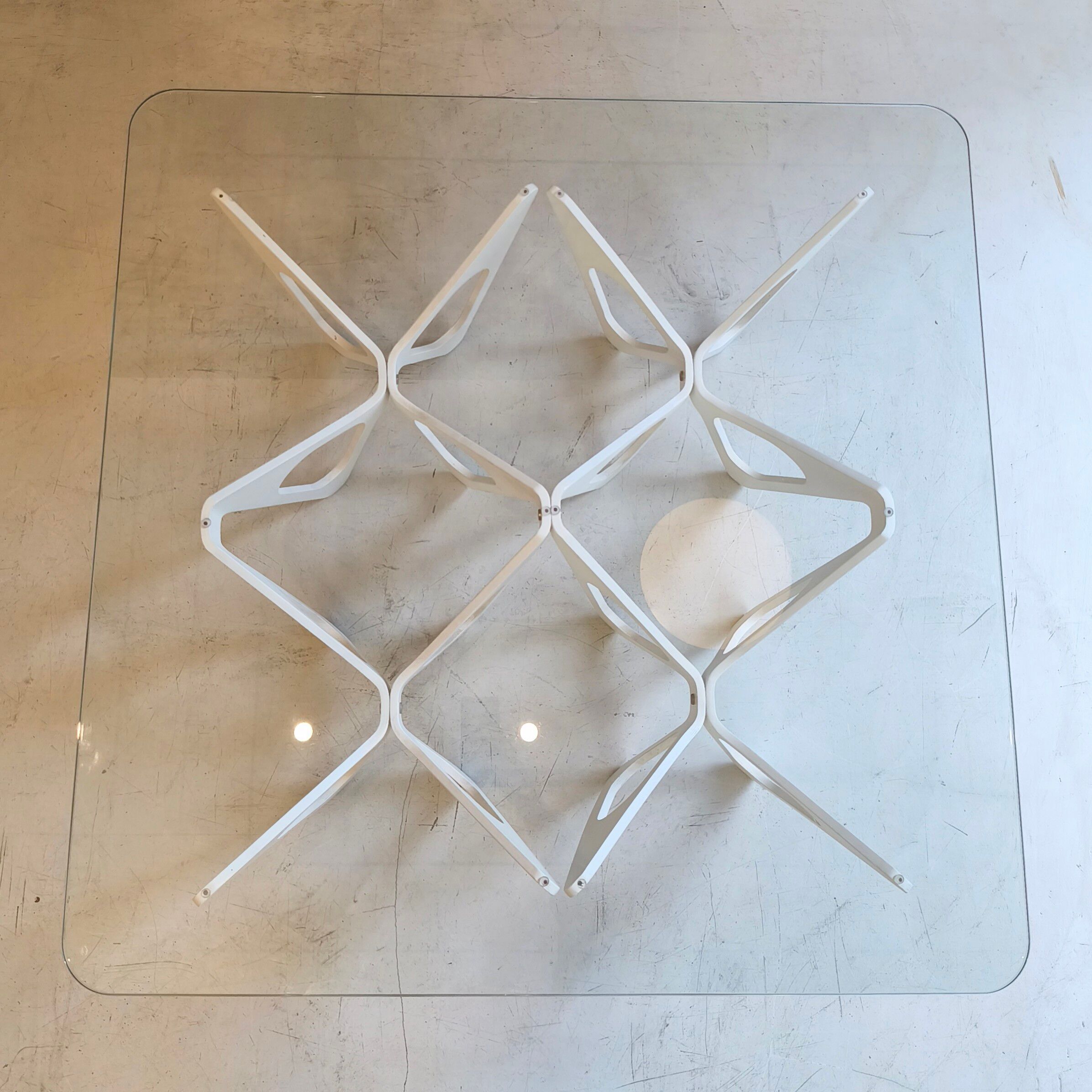 Table basse Butterfly, design Alexander Taylor, Zanotta