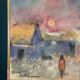 Original Swedish Oil on Panel – “Figure in Landscape” by Poul K. Jörgensen