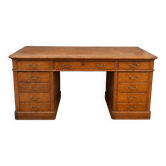 Solid oak desk