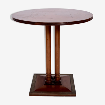 Viennese Secession round pedestal table, 1910