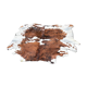 Vintage two-tone cowhide carpet
