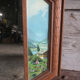 Mirror frame wood alpine alpine meadow forest 61x45cm