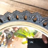 Convex mirror tray