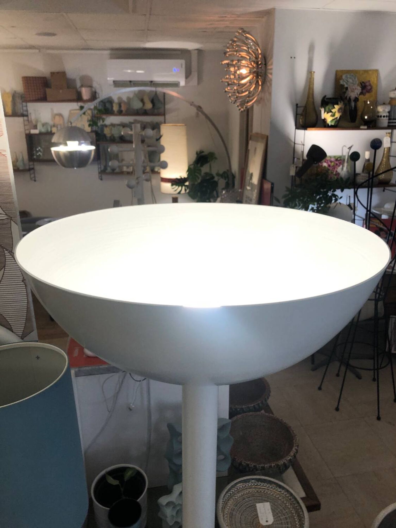 Vintage mushroom floor lamp, 1970