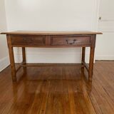 Oak farmhouse table from the early 19th century