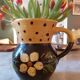 Vintage ceramic decanter