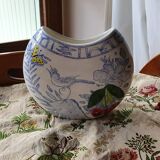 Vase demi lune peint à la main Gien