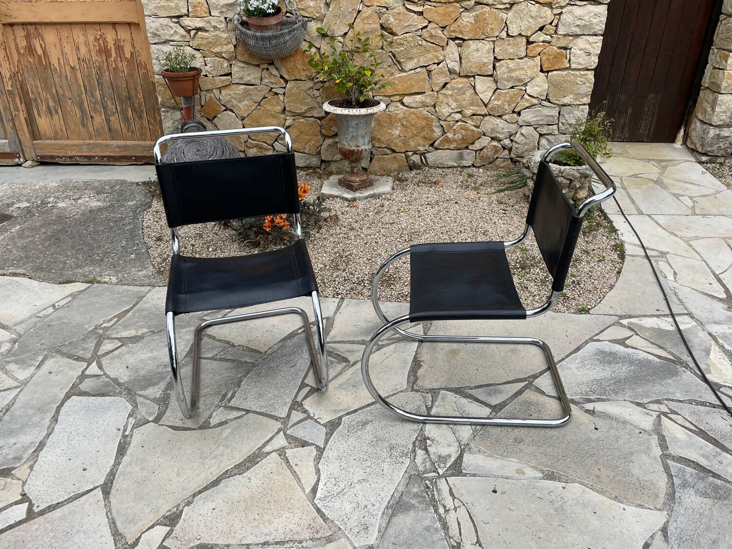 Chaises Mies Van Der Rohe Édition Année 80