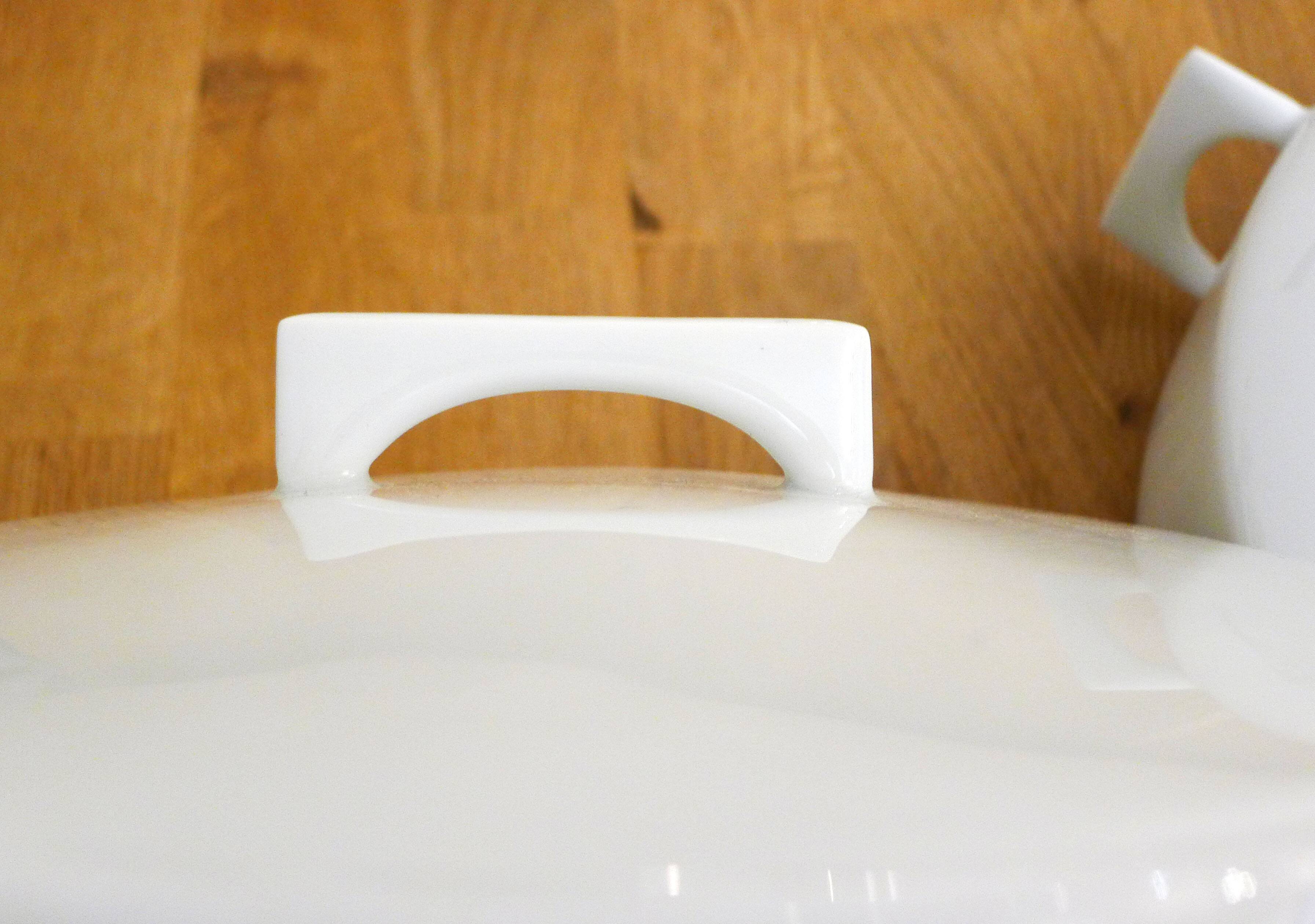 Vegetable dish Ariès design R.Loewy