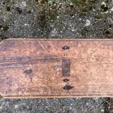 19th oak school bench