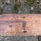19th oak school bench