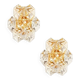 Pair of Faceted Crystal & Polished Brass Wall Lights from Kinkeldey, 1970s