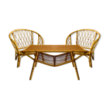 Rattan lounge
