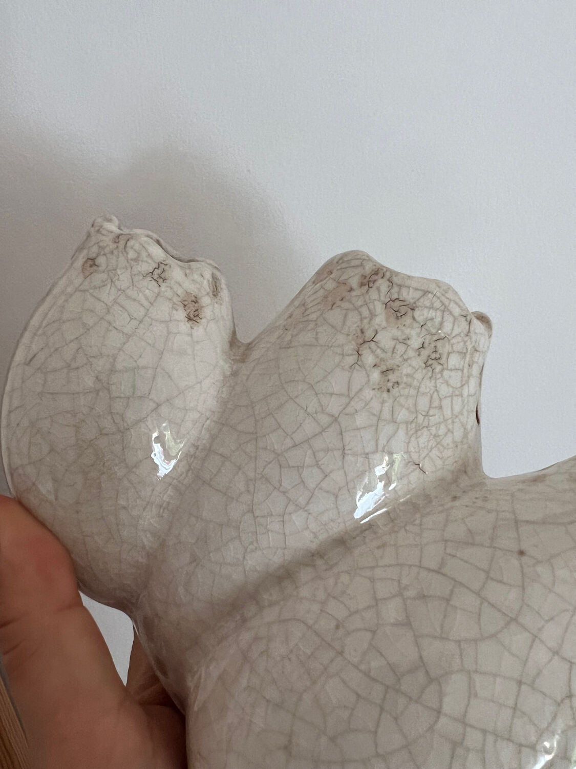 Soliflore ou vase à trois branches