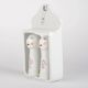 Porcelain salt and pepper pots designed by Jindra Viková