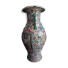 Vase chinois famille rose 46cm porcelaine Chine marque kangxi 19th