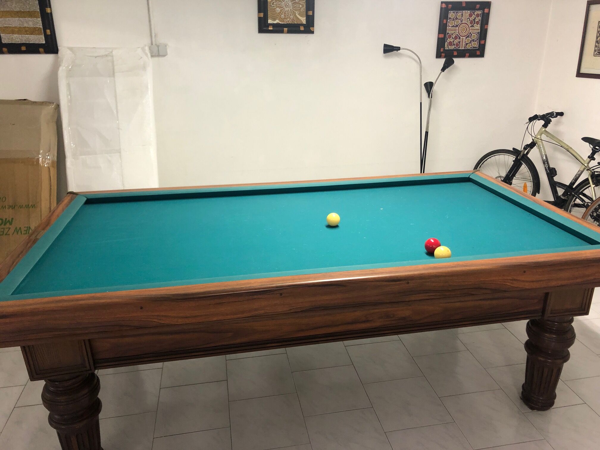 Billiards French, the Brunswick - Made in USA