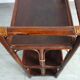 Vintage bamboo and rattan shelf