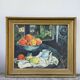 Still life painting in oil