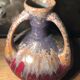 Vase in flamed sandstone with 3 handles Gustave de Bruyn earthenware Fives 1930