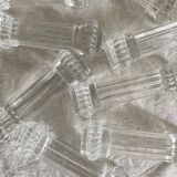 Antique glass knife holders