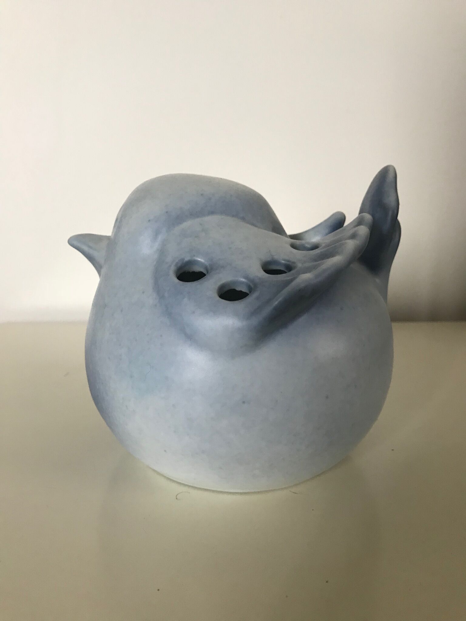 Ceramic bird creation virebent 60s