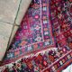 Ancien tapis oriental de prière - 132 x 92cm