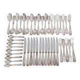 François Frionnet Art Deco silver-plated cutlery set