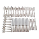François Frionnet Art Deco silver-plated cutlery set
