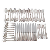 Ménagère Art Déco en métal argenté François Frionnet