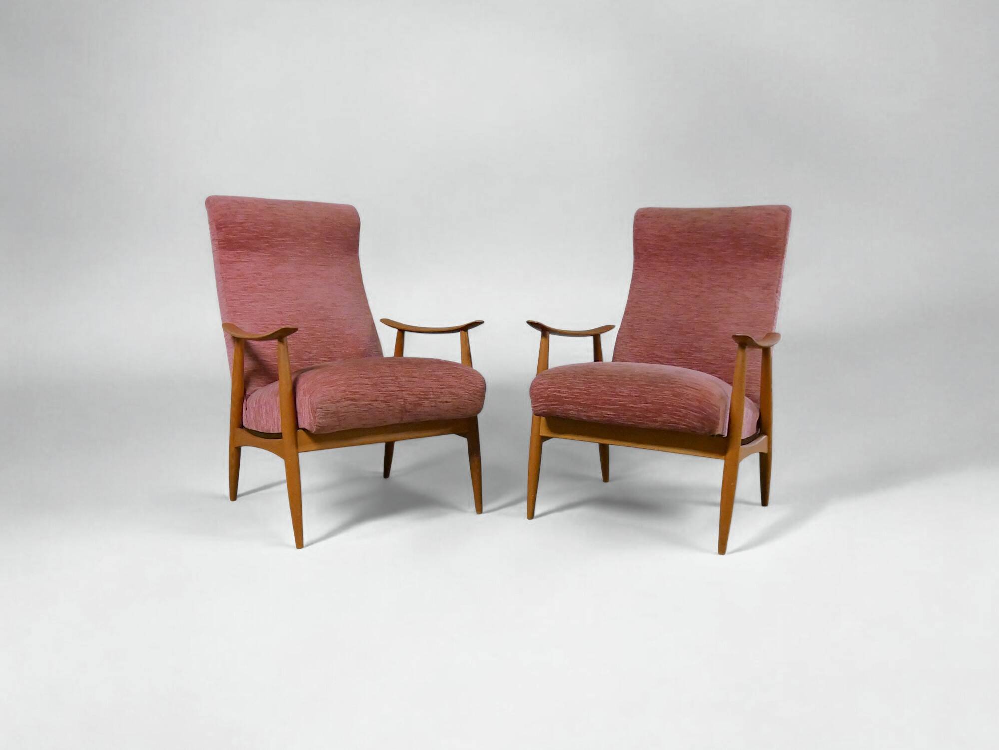 Sublime Paire de fauteuil en teck danois - Vintage circa 1960