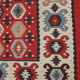 Vintage Turkish Sarkoy, 1960s Handmade Flat Woven Wool Area Rug- 98x181cm