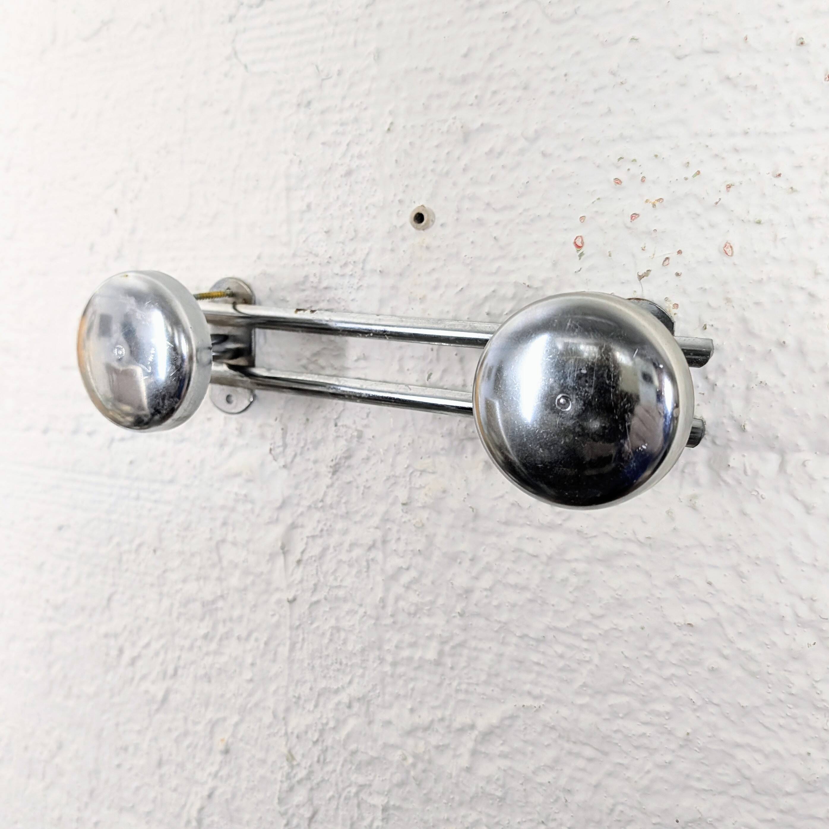 Vintage metal coat rack