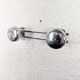 Vintage metal coat rack