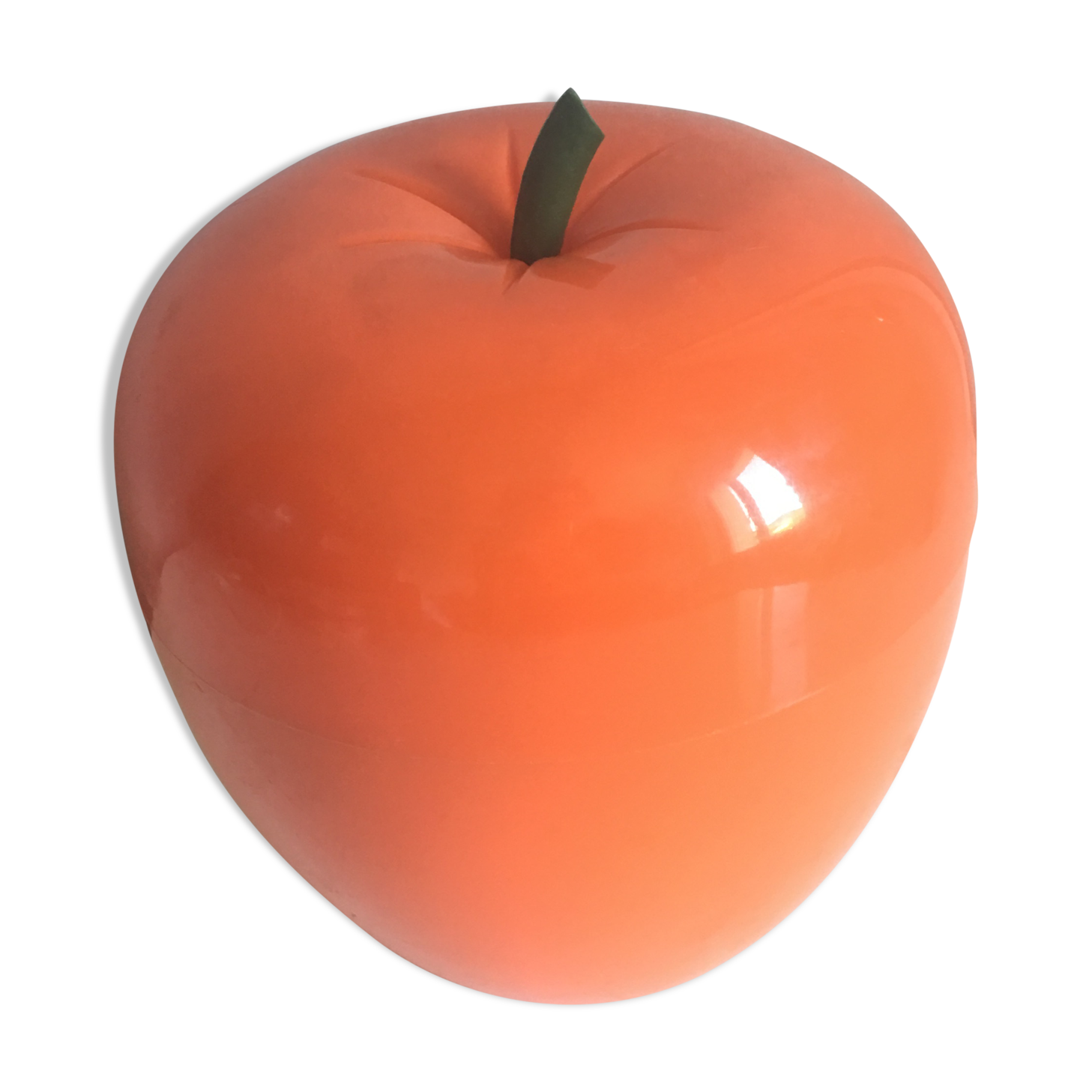 Ice cube seal, vintage Orange Apple ice cube tray