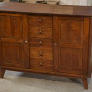 Buffet reconstruction en chêne par René Gabriel 1940’s