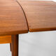 Mid Century Scandinavian Extendable Dining Table made of teak, Denmark, circa 1970