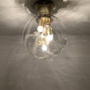 Ice Glass Flush Lamp by Doria