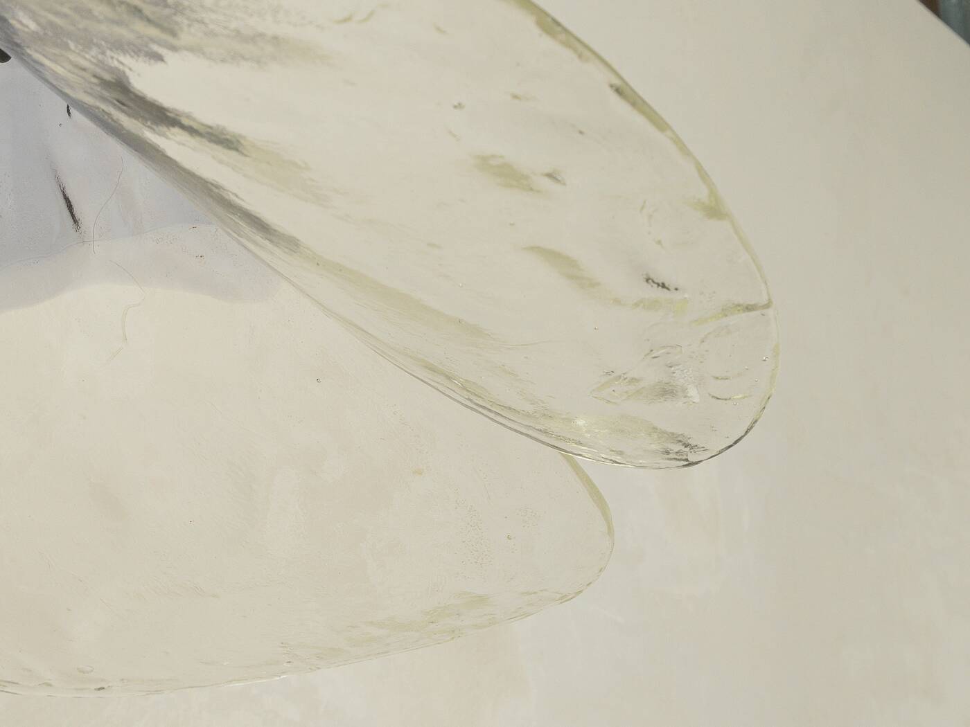 Murano glass ceiling lamp by Carlo Nason for Mazzega, 1970s