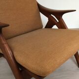 Lot de 2 fauteuils  Gelderland de Ster Hollande 1960