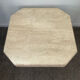 Vintage travertine coffee table from the 1970s.