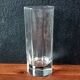 6 tall, octagonal, transparent vintage Luminarc Octime glasses (14 cl capacity)