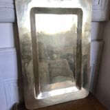 Vintage brass rectangular tray
