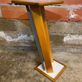 Vintage Reversible Wood Design Old Stool #D460