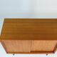 Buffet Kommode en teck de design danois vintage par Christian Linneberg, milieu du siècle des années 1960