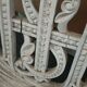 Wooden and marble gate, old Charles X era
