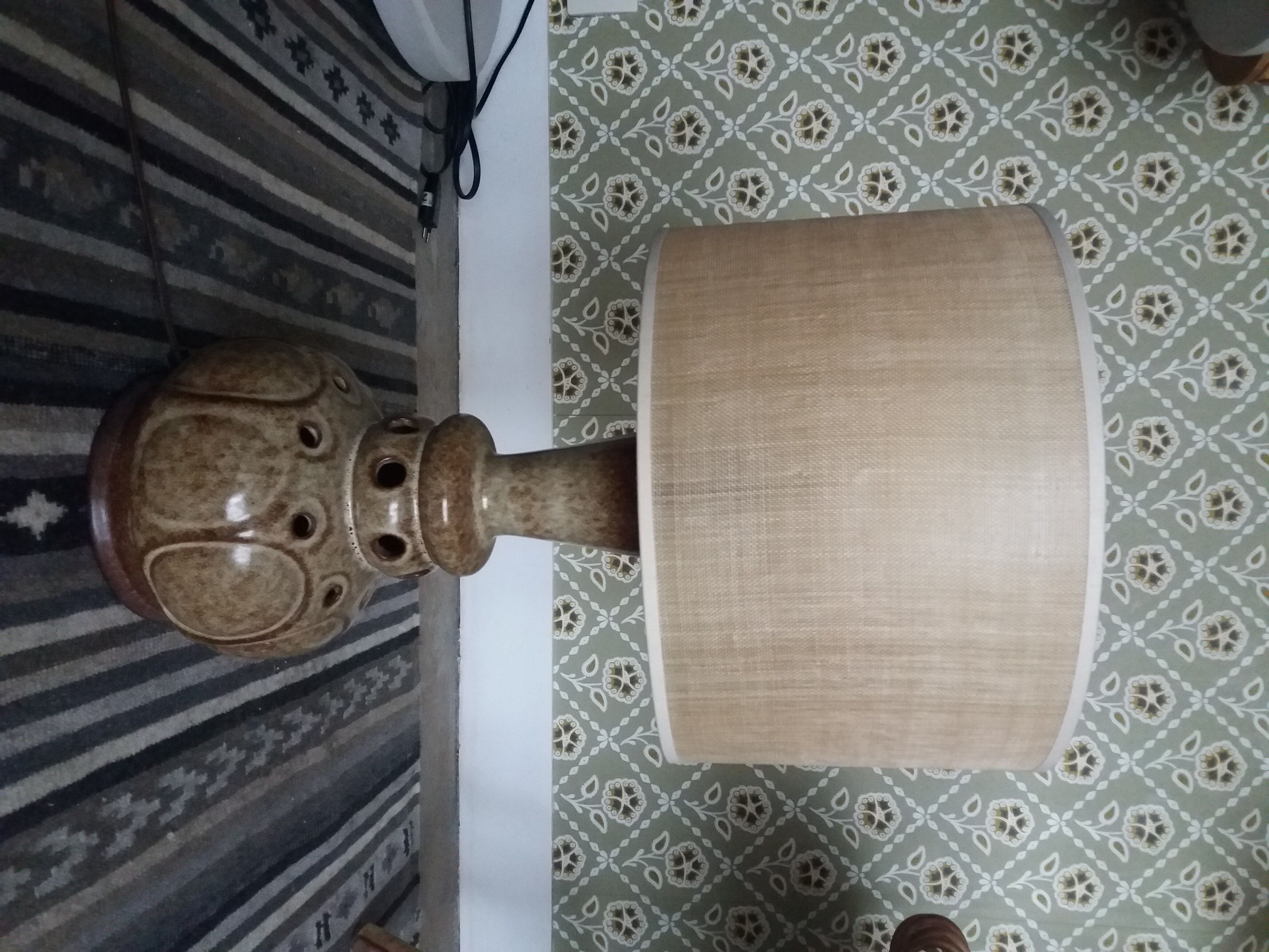 Vintage ceramic lamp