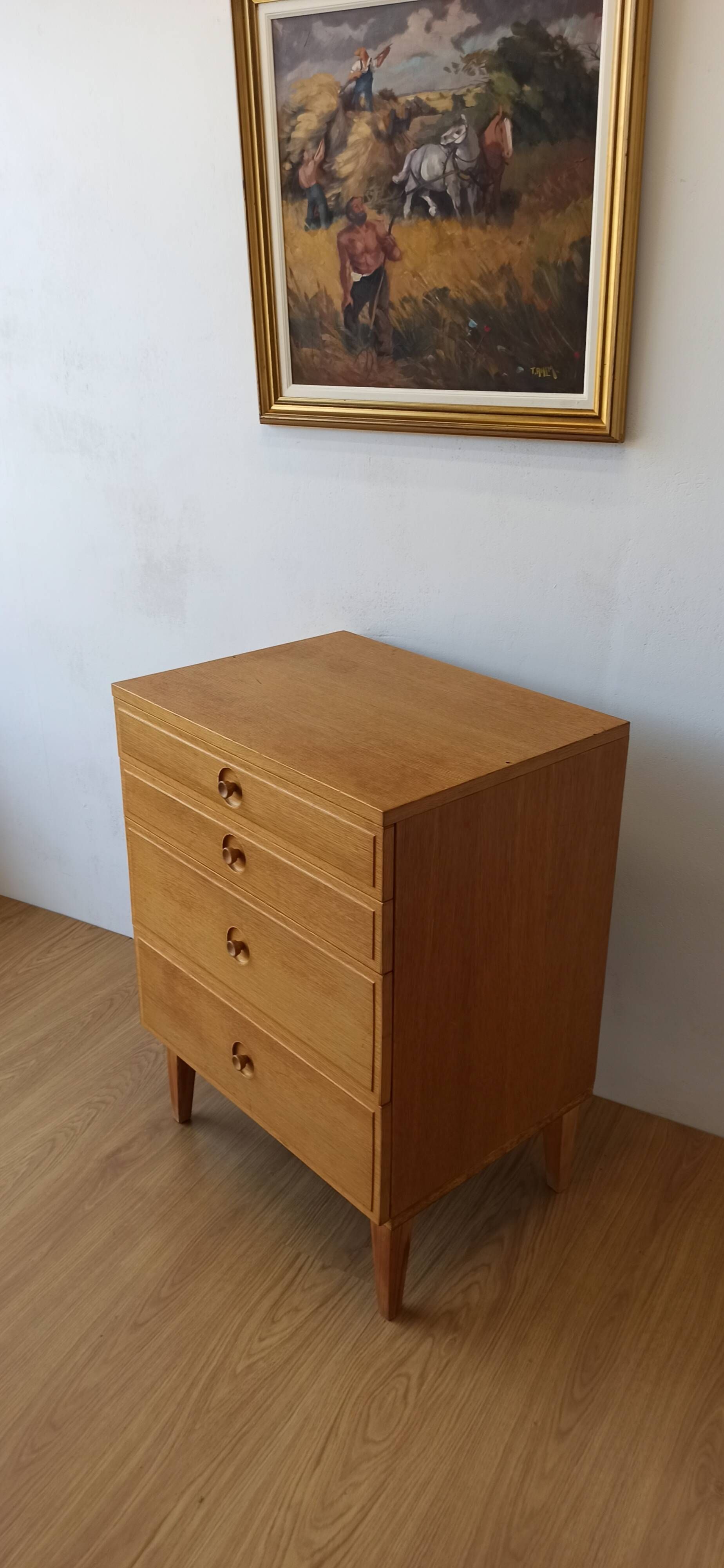 Scandinavian Teak Dresser by Bertil Fridhagen for Bodafors, 1970.